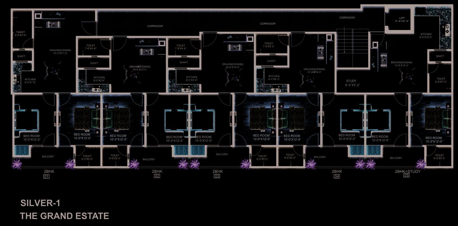 Floor plan: Silver-1 floor plan