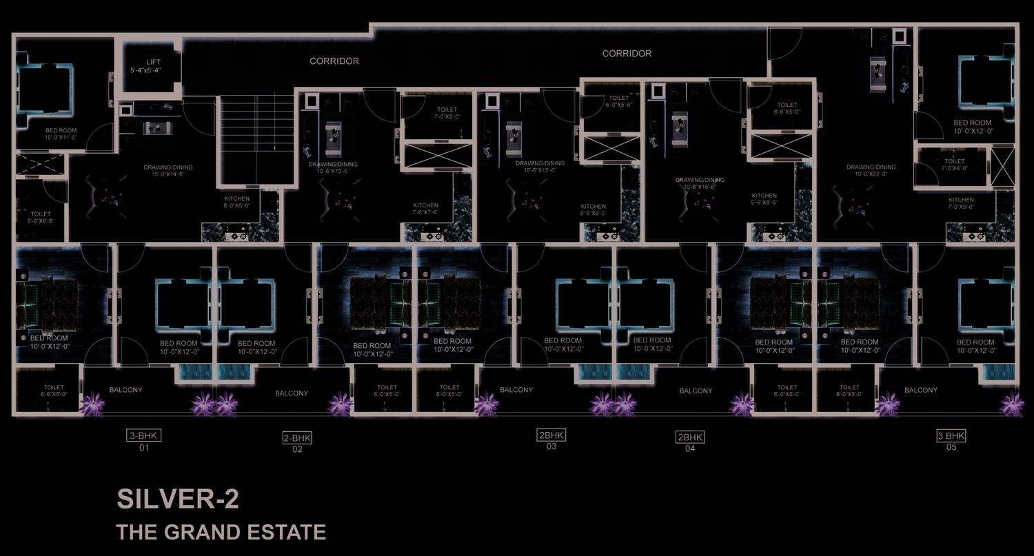 Floor plan: Silver-2 floor plan