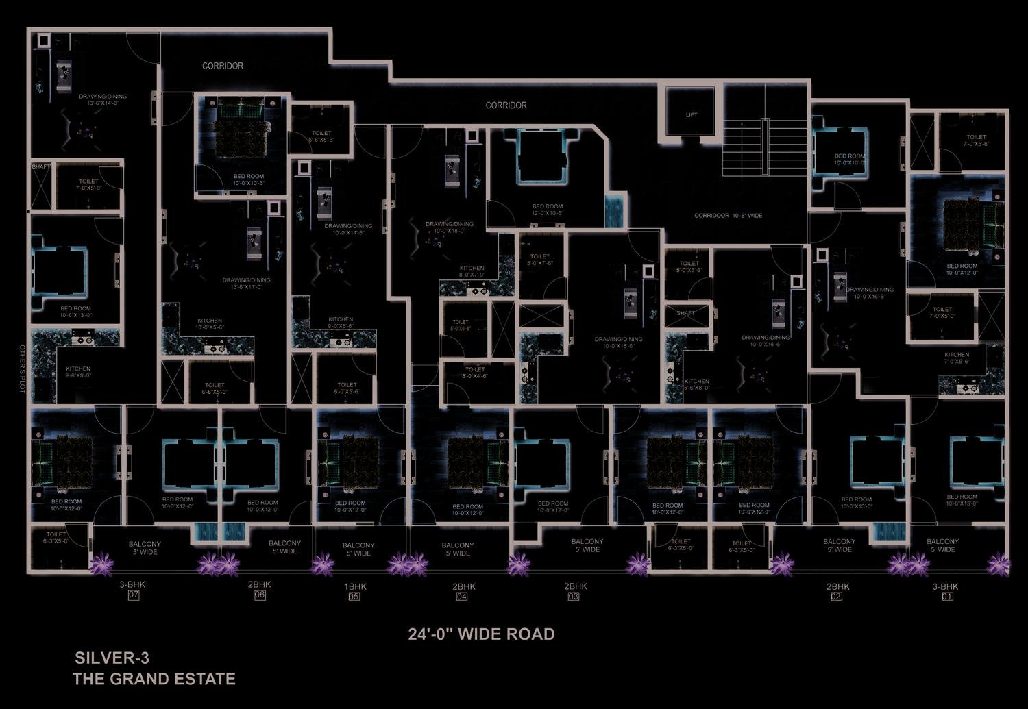 Floor plan: Silver-3 floor plan