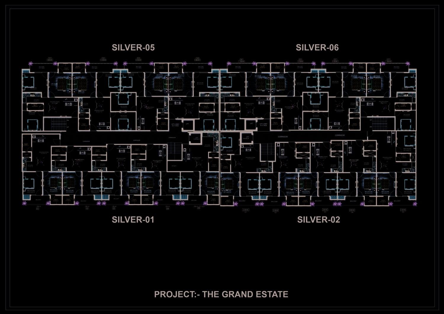Floor plan: Silver-05 and 06 floor plan